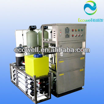 10 ton/day seawater treatment, high quality RO system seawater treatment plant