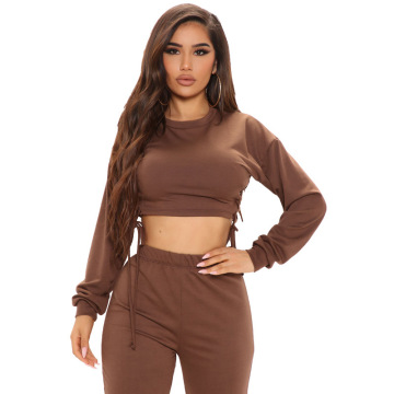 Women's 2 Piece Outfits Pullover Sweatshirt