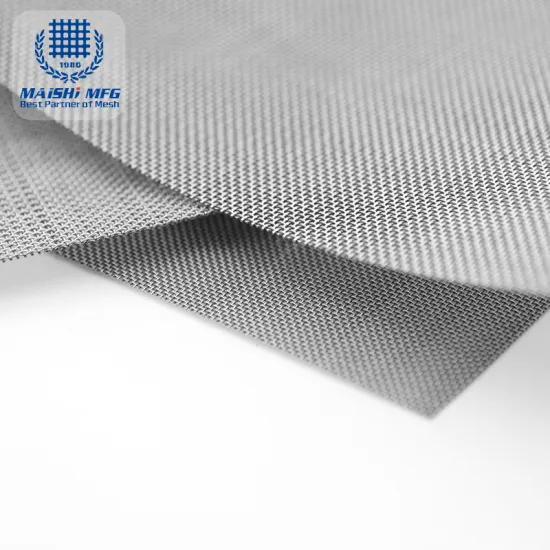 Micro Stainless Steel Woven Filter Screen for Separation