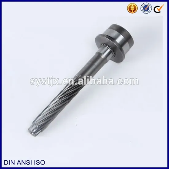 China factory inside spline steel gear shaft
