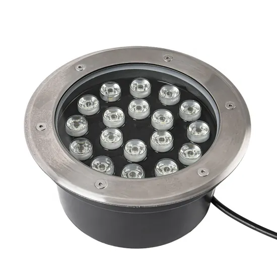 High Lumens Outdoor Garden Step Tempered Glass LED Underground Lights