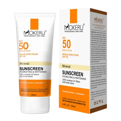 OEM Mokeru Oil-Free Mineral Sunscreen SPF50 for Men