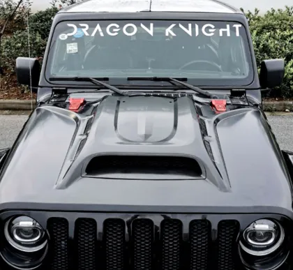 2018-2022 Jeep Wrangler JL Metal Hood Accessories