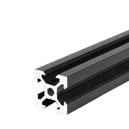 Hot Sale 6063 Aluminum Alloy Accessories - Black Anodized Aluminum Frame & Custom V-Slot Extrusion Profile