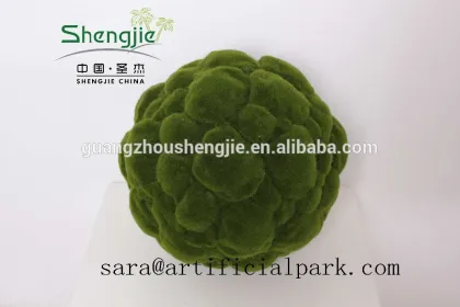 artificial moss ball , moss panel, moss mat for wall decoration