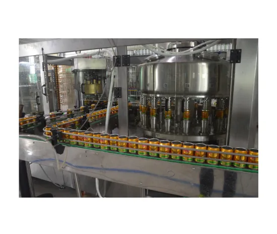 Aluminum Can Rinsing, Filling, and Sealing Machine for Complete Beverage Packing Line