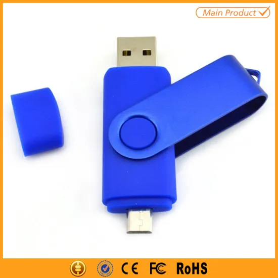 Christmas Promotional Gift 2016 Smart Phone Dual Port Usb Flash Drives