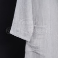Custom 100% Cotton Velour Bathrobe with logo