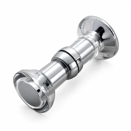 Cylindrical Glass Door Knob