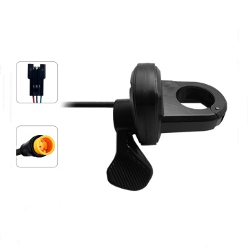 3Pin Waterproof SM Connector Electric Bike Throttle for 24V/36V/48V E-Bike Conversion
