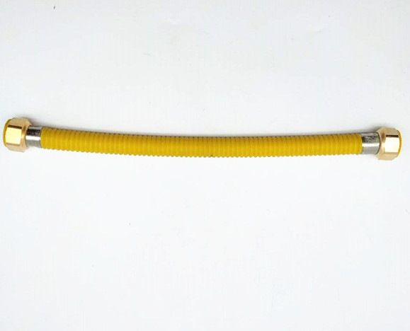 욕실 확장 수성 가스 호스 미터 고무 파이프 커넥터 용 스테인레스 스틸 골판지 튜브