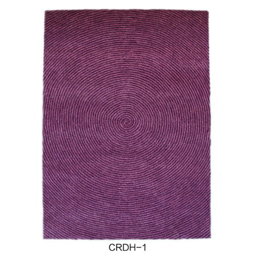 Tapis en microfibre avec design et boucle