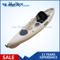 Solo no sentarse en LLDPE superior casco Kayak de pesca inflable