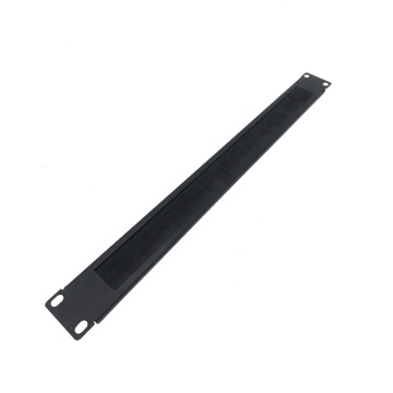 Organisateur de gestion du câble 1U Brush pour 19 "armoires à rack