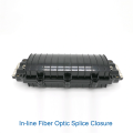 Horizontal 24 cores Fiber Rack Mount Splice Enclosure