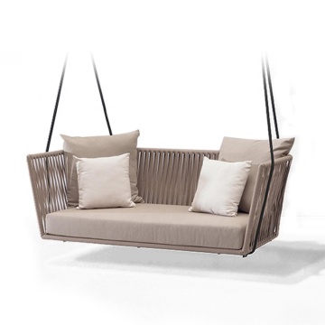 Wholesale Outdoor Steel Wicker Rattan Swing Chair