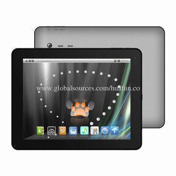 9.7-inch Tablet PCs, 1,024x768P, IPS/TN, 1/32GB, 0.3/2.0MP Front/Back Camera, Quad-core ATM7029