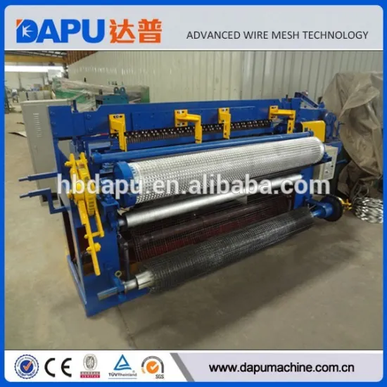 Electric welded wire mesh making machine
