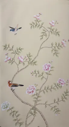 Handcrafted Oriental Paper Wall Designs