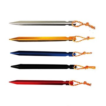 Heavy Duty Aluminum V shape Tent Pegs Stakes