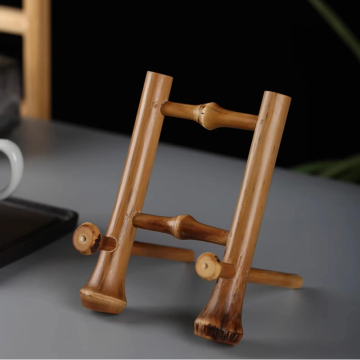 Travel Bamboo Stand & Holder for Phone & Tablet - Eco-Friendly Design