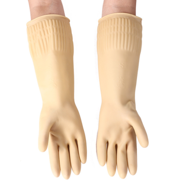 kitchen durable mouth winter warm housework cleaning gloves