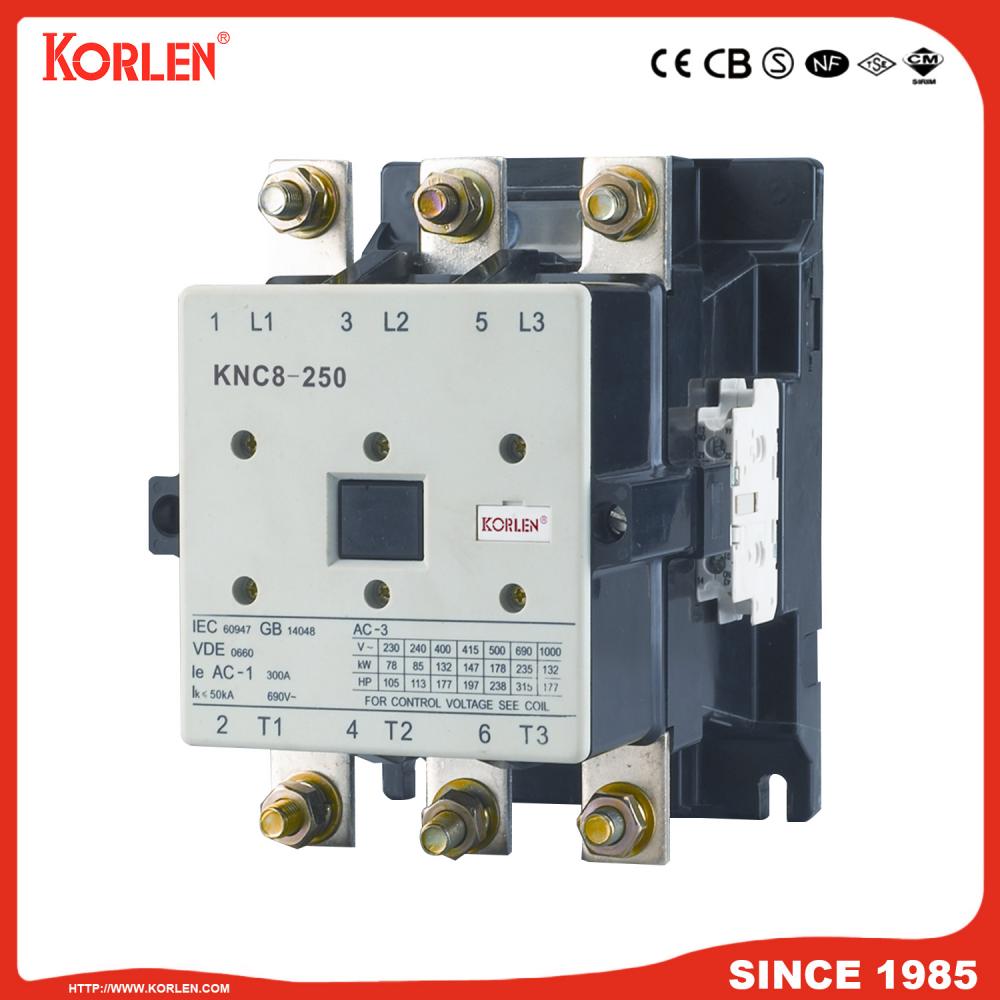 High Quality AC contactor KNC8 with Silver Contact