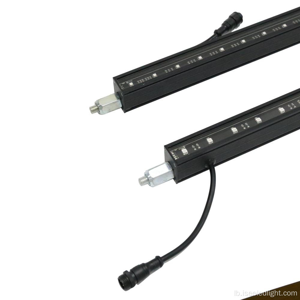 DMX RGB LED Geometresch Bar fir Entloossung Plafong