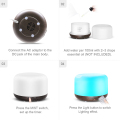 Diffuser aroma ultrasonik lampu humidifier