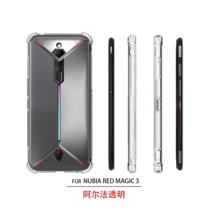 Transparent Shockproof TPU Phone Case for ZTE Nubia Red Magic 3, Magic 6, Z50 Ultra 5G, Red Magic 8 Pro