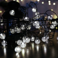 Tembaga Wire Light String Crystal Ball