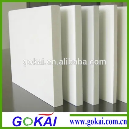 White Co-extrusion PVC foam board with 1220*2400mm size