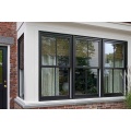 Grill design aluminium fixed window picture window