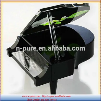 Personalized elegant crystal piano,souvenirs crystal gift Crystal Piano