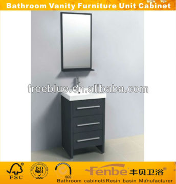 floor standing bath vanity (with three drawers)