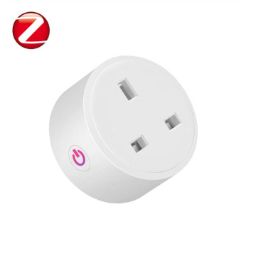 Tuya Zigbee Smart UK Socket Plug with Power Monitor, Compatible with Alexa and Google Home