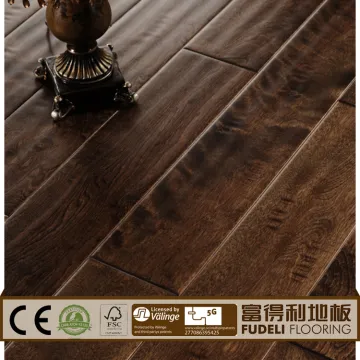 Oak 3-ply engineered wood flooring