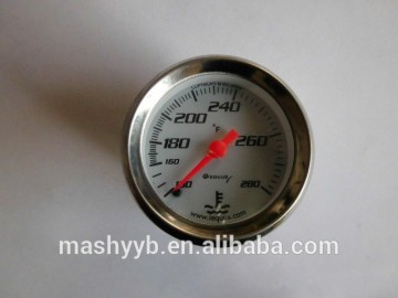 high quality plastic vacuum water pressure gauge digital with stainless steel connector