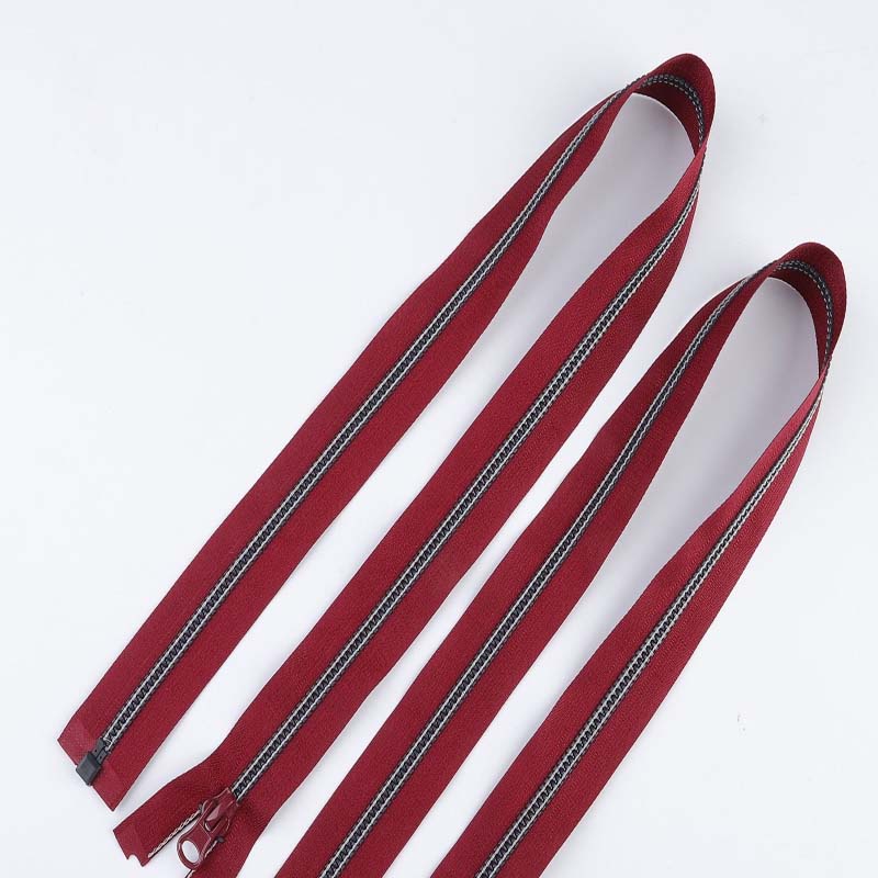 Wholesae 12 inch separating zipper for merchandise