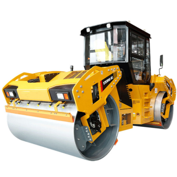 China Hot Sale 13 Ton Medium Vibratory Road Roller STR130C-8C with Double Drums Compactor: High-Efficiency Construction Equipment