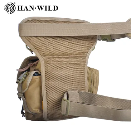 HAN WILD Outdoor Cycling Leg Bag: Waterproof Tactical Waist Bag