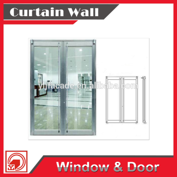 professional aluminum entry KFC door, fireproof and sound insulation door