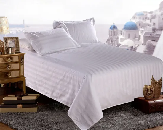 Hotel Strip Bleaching Fabric 100% Polyester