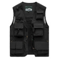 Customized Mens Utility Vest Jacket with Sleeves