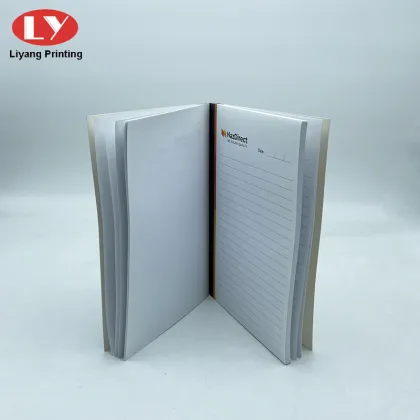 Custom Navy Blue A5 Paperback Notebook Printing Service