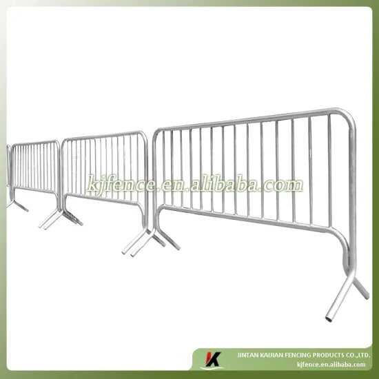 Hot dipped galvanized super quality Korean market use metal event barrier