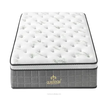 Bamboo pocket spring Mattress With Euro Topper