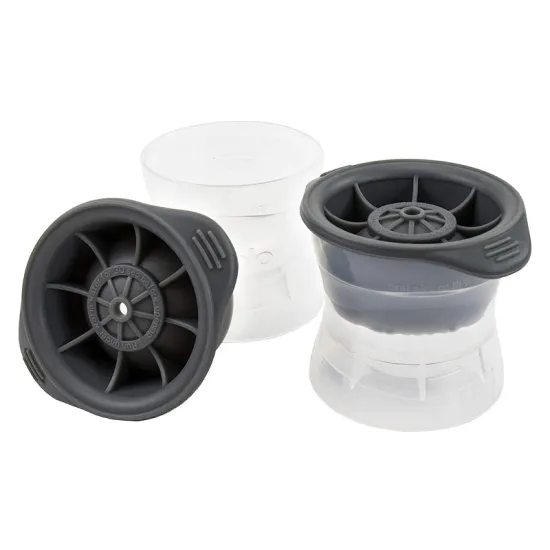 Sphere Ice Mold: Easy Demoulding, Portable & Versatile for Whiskey, Cocktails and More