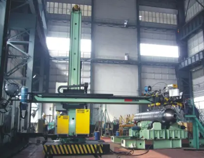 Welding Manipulator for Metal Container