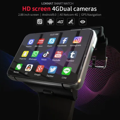 HD Video Call Smart Watch with Entertainment, Audio, Video, and GPS Mapping
